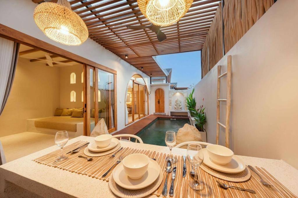 Privater Pool der Amartya Villa 7 in Ubud-Singakerta